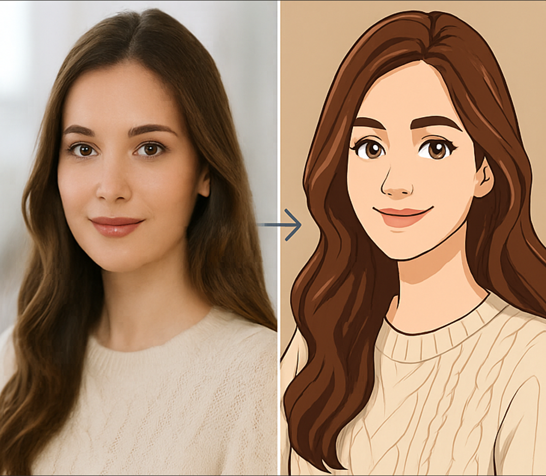 Portrait Cartoon Example