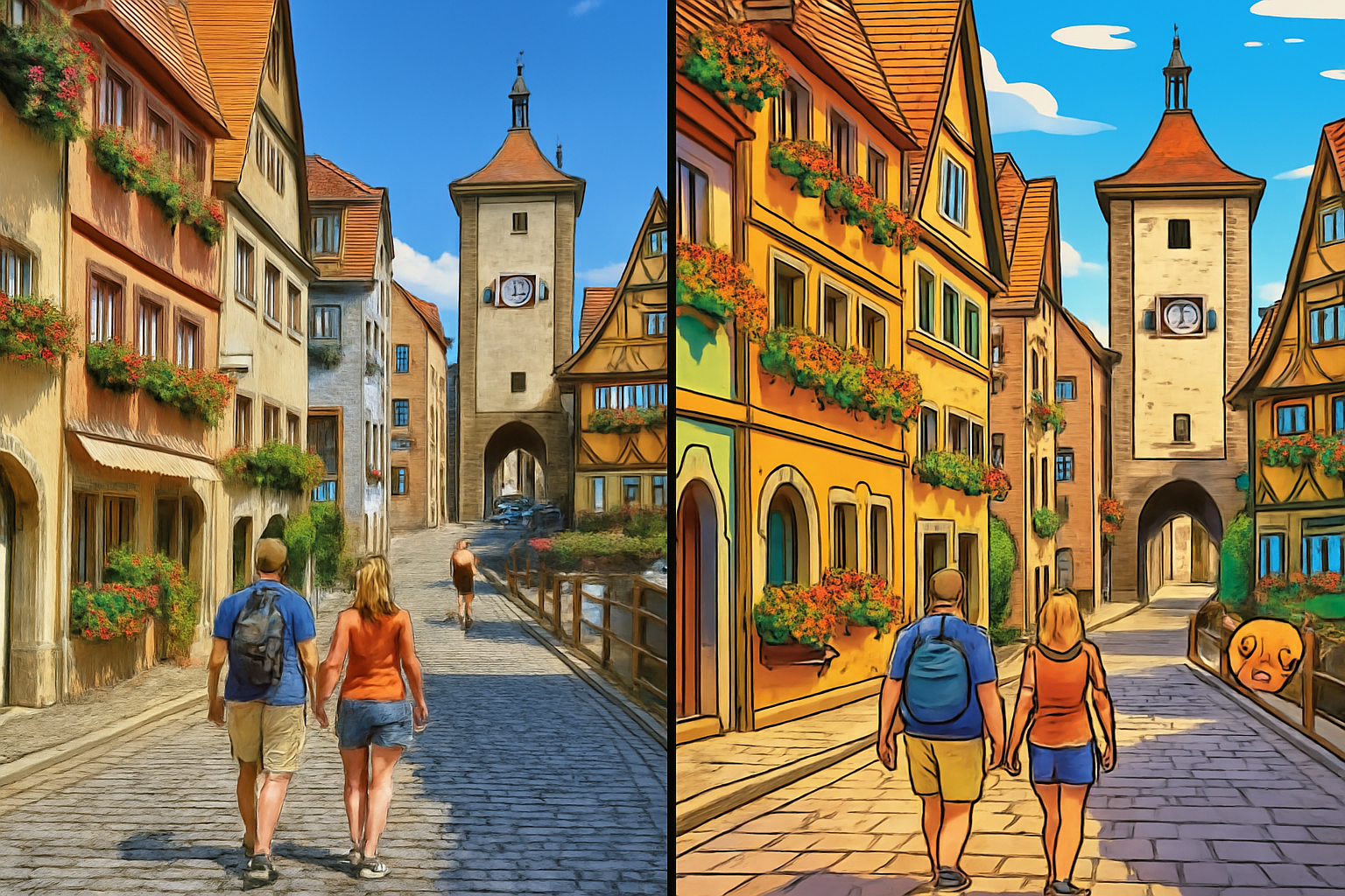 Scenery Cartoon Example
